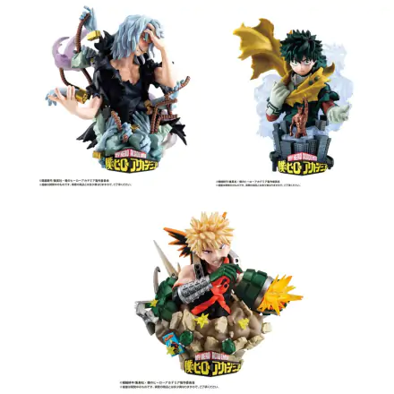 My Hero Academia Petitrama EX Series Trading Figure 3-Set Type-Decision 9 cm termékfotója