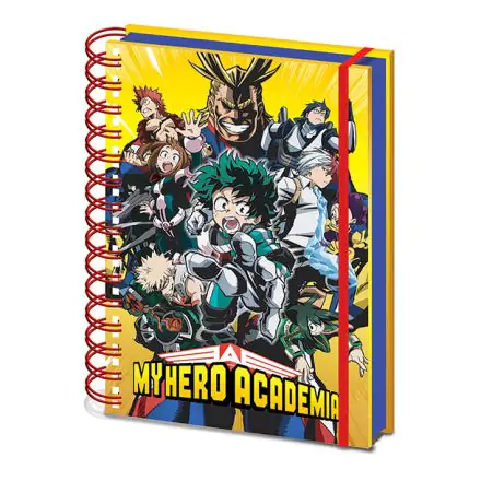 My Hero Academia – Radial Character Burst A5 Notebook product photo