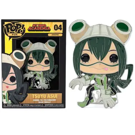 My Hero Academia Tsuyu Asui Large Enamel POP Pin 10cm product photo