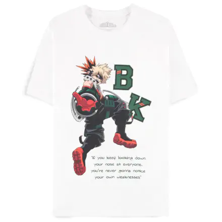 My Hero Academia White Bakugo Quote t-shirt product photo
