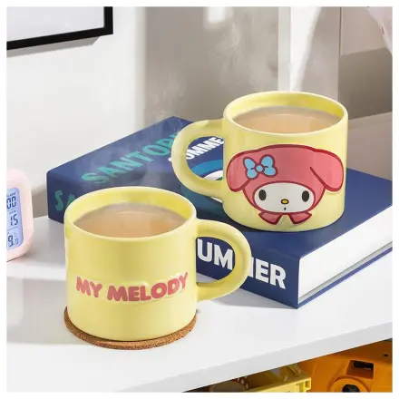 My Melody Embossed Mug 384ml product photo