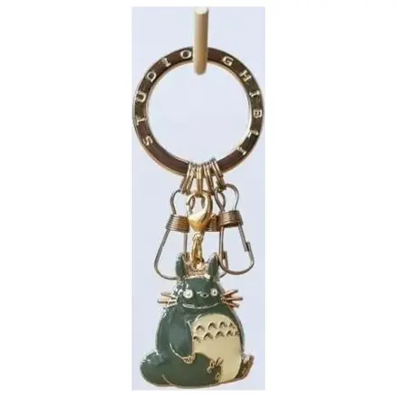 My Neighbor Totoro Grey Totoro Metal Keychain product photo