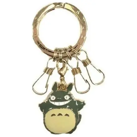 My Neighbor Totoro Grey Totoro Smile Metal Keychain product photo