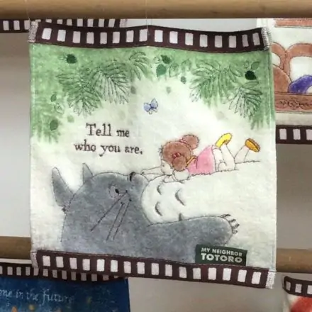 My Neighbor Totoro Mini Towel Mei and Totoro product photo