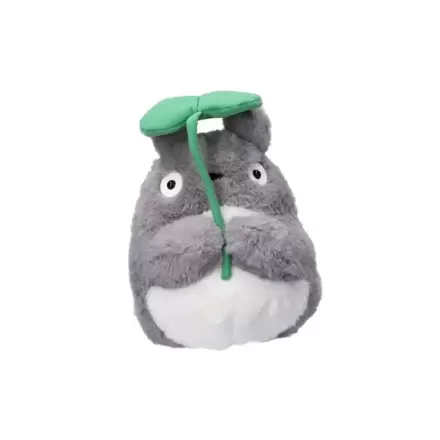 My Neighbor Totoro Nakayoshi Plush Figure Big Totoro with leaf 21 cm termékfotója