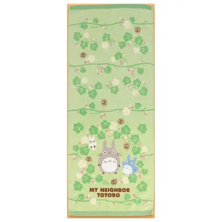 My Neighbor Totoro Natsu Towel Totoro Green Leaf 34 x 80 cm product photo