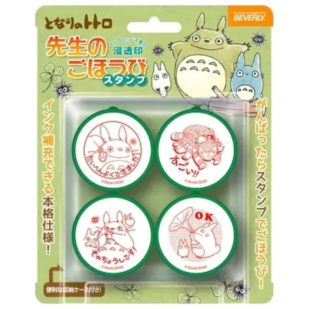 My Neighbor Totoro Stamp Totoro & Catbus Congratulations product photo