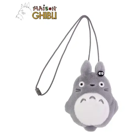 My Neighbor Totoro Plush Pouch with strings Big Totoro 20 x 15 cm product photo