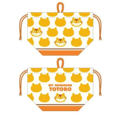My Neighbor Totoro Laundry Storage Bag Catbus Silhouette 17 x 26 x 12 cm product photo