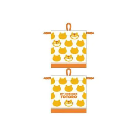 My Neighbor Totoro Laundry Storage Bag Catbus Silhouette 20 x 19 cm product photo