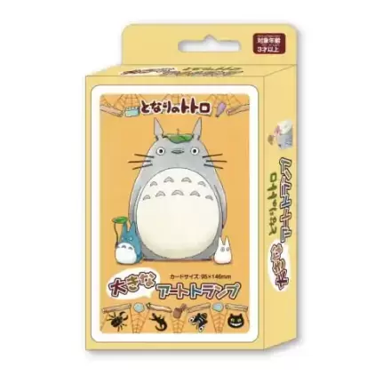 My Neighbor Totoro Totoro Art Series Playing Cards Large Totoro termékfotója