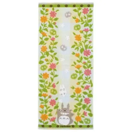 My Neighbor Totoro Towel Totoro Flower garden 34 x 80 cm  product photo
