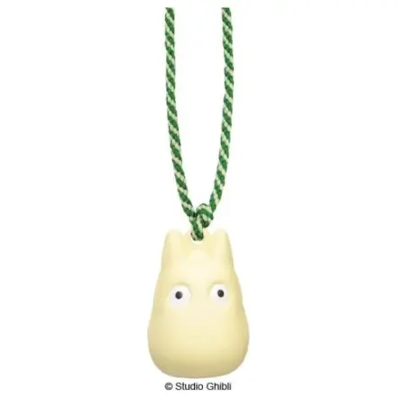 My Neighbor Totoro White Totoro Strap Bell Netsuke product photo