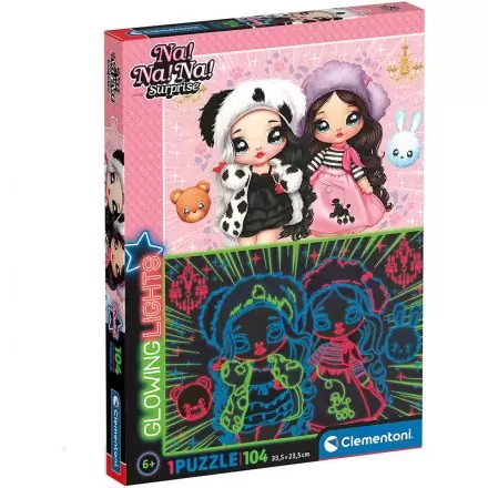 NA!NA!NA! Surprise Glowing puzzle 104pcs product photo