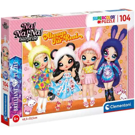 NA!NA!NA! Surprise Glowing puzzle 104pcs product photo