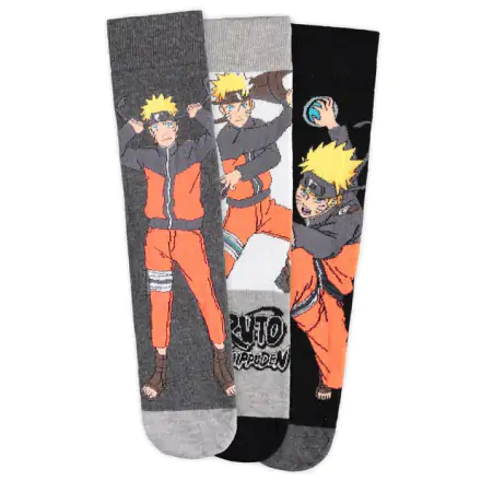Naruto pack 3 socks termékfotója