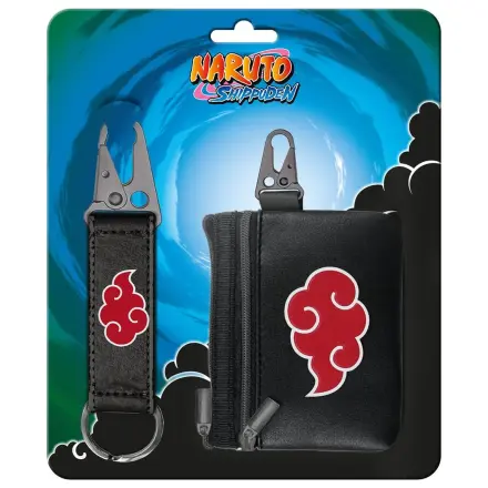 Naruto Clouds keyring + purse set product photo