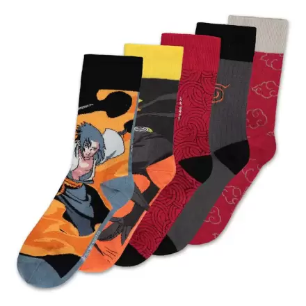 Naruto Shippuden Socks 5-Pack 35-38 termékfotója