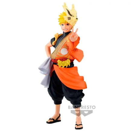 Naruto Shippuden Animation 20Th Anniversary Costume Naruto Uzumaki figure 16cm product photo