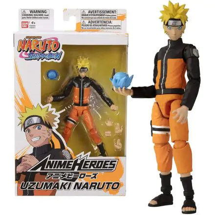 Naruto Shippuden Anime Heroes Naruto Uzamaki figure 15cm product photo