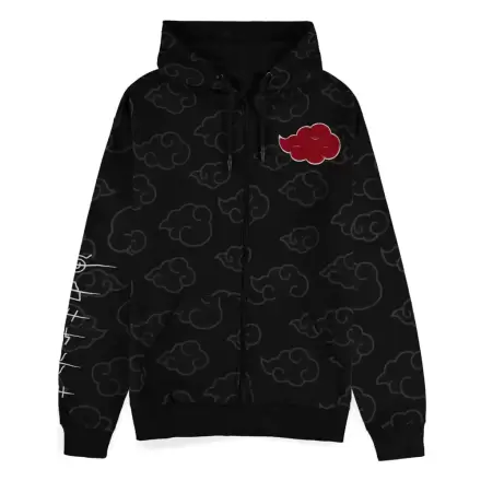 Naruto Shippuden Zipper Hoodie Sweater Akatsuki all over product photo