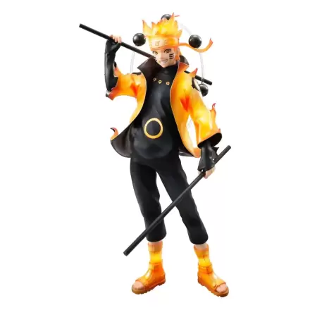 Naruto Shippuden G.E.M. Series PVC Statue Naruto Uzumaki Six Paths Sage Mode 15th Anniversary Ver. 22 cm termékfotója