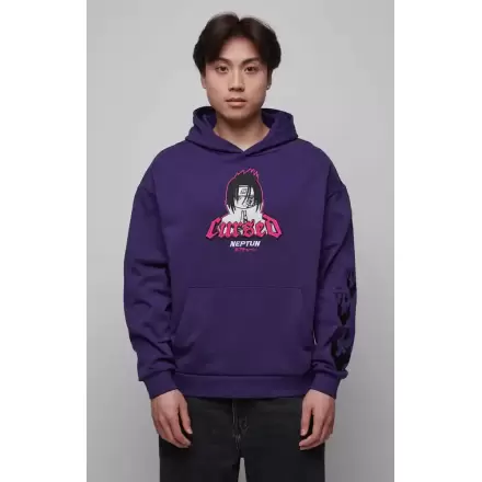 Naruto Shippuden Hooded Sweater Graphic Purple termékfotója