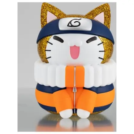 Naruto Shippuden Mega Cat Project Nyanto! Giant Nyaruto Series Trading Figure Naruto Uzumaki Gold Ver. 10 cm   product photo