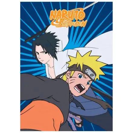 Naruto Shippuden Naruto and Sasuke polar blanket product photo