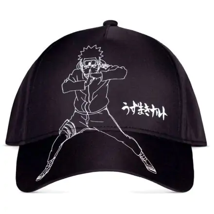 Naruto Shippuden Baseball Cap Naruto Black & White termékfotója