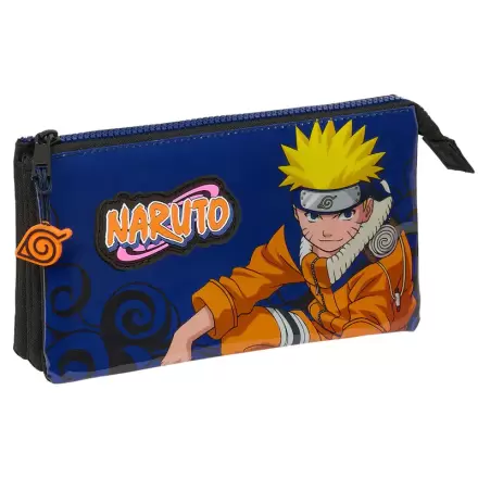 Naruto Shippuden Ninja triple pencil case product photo