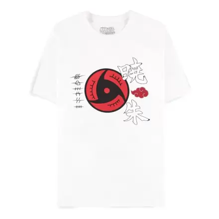 Naruto Shippuden T-Shirt Akatsuki Symbols White termékfotója