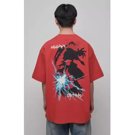 Naruto Shippuden T-Shirt Graphic Red termékfotója