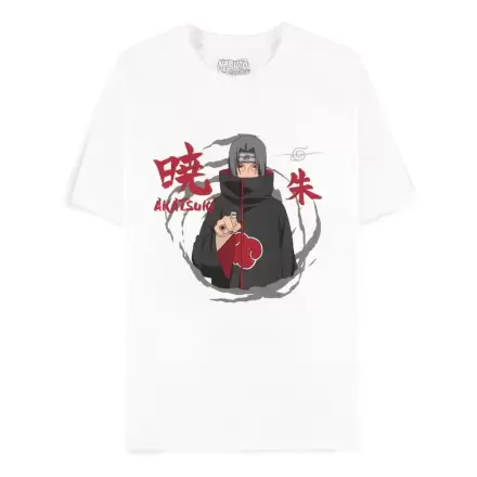 Naruto Shippuden T-Shirt Itachi Uchiha White termékfotója
