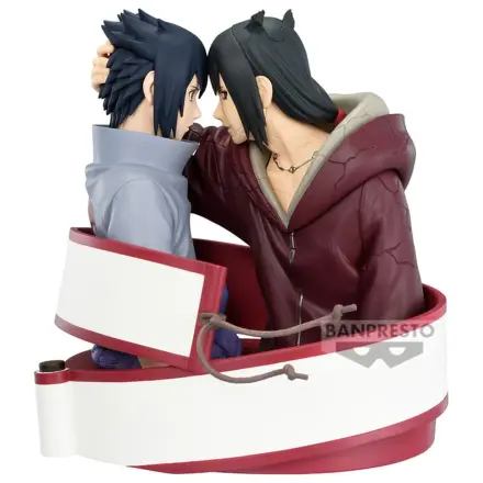 Naruto Shippuden Portrelic Sasuke Uchiha Itachi Uchiha figure 12cm product photo