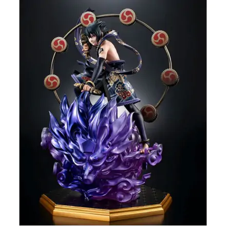 Naruto Shippuden Precious G.E.M. Series PVC Statue Sasuke Uchiha Thunder God 28 cm product photo
