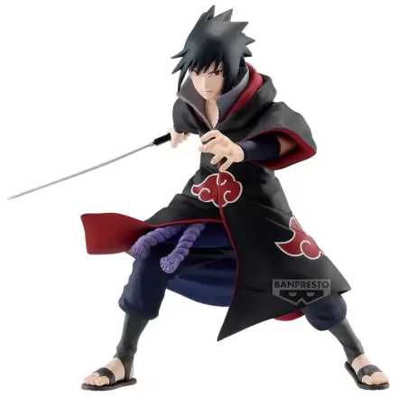 Naruto Shippuden Sasuke Uchiha IV Vibration Stars figure 15cm termékfotója