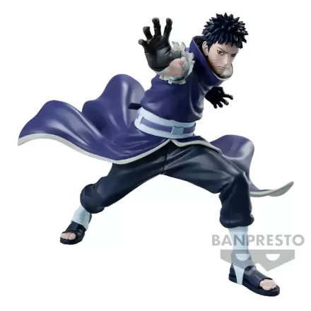 Naruto Shippuden Vibration Stars Sasuke Obito II figure 14cm termékfotója