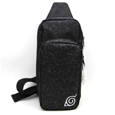 Naruto Shippuden Villa Leaf Logo shoulder backpack 34cm product photo