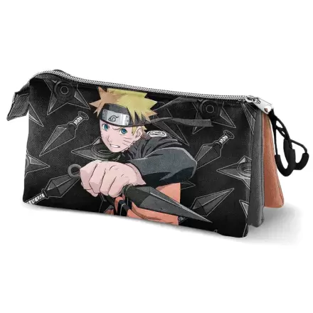 Naruto Shippuden Weapons triple pencil case termékfotója