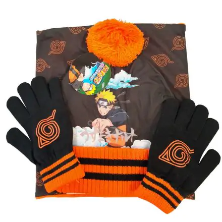 Naruto snood, hat and gloves set termékfotója