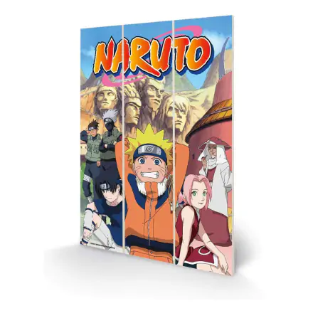 Naruto Wooden Wall Art The Hidden Leaf Village 20 x 30 cm product photo