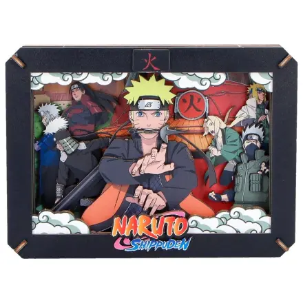Naruto Model Kit Wooden Theatre Hokage (Medium) 10 cm product photo