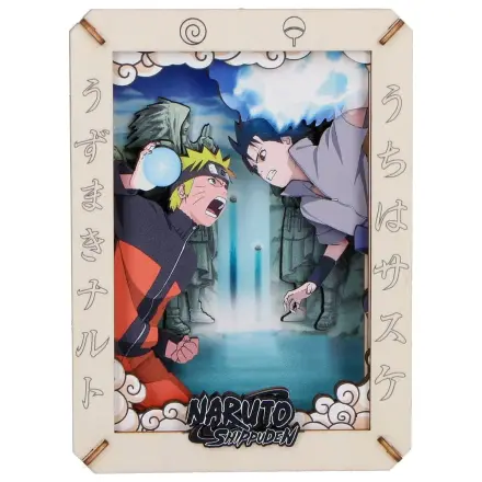 Naruto Model Kit Wooden Theatre The Final Valley (Medium) 14 cm product photo