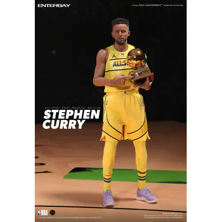 NBA Collection Real Masterpiece Action Figure 1/6 Stephen Curry All Star 2021 Special Edition 30 cm product photo
