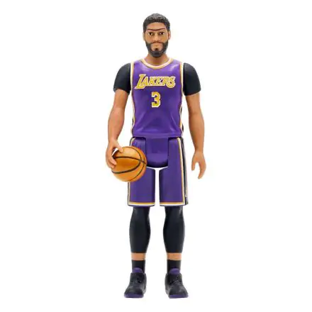 NBA ReAction Action Figure Wave 3 Anthony Davis (Lakers) [Purple Statement] 10 cm product photo