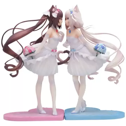 Nekopara PVC Statue 1/7 Nekopara Chocola & Vanilla Dream of Eden Ver. 23 cm termékfotója