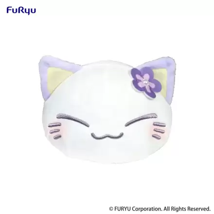 Nemuneko Cat Plush Figure Purple 18 cm termékfotója