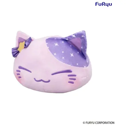 Nemuneko Cat Big Plush Figure Purple 35 cm  product photo