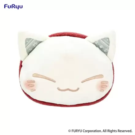 Nemuneko Cat Plush Figure Red Scarf Ver. 30 cm termékfotója